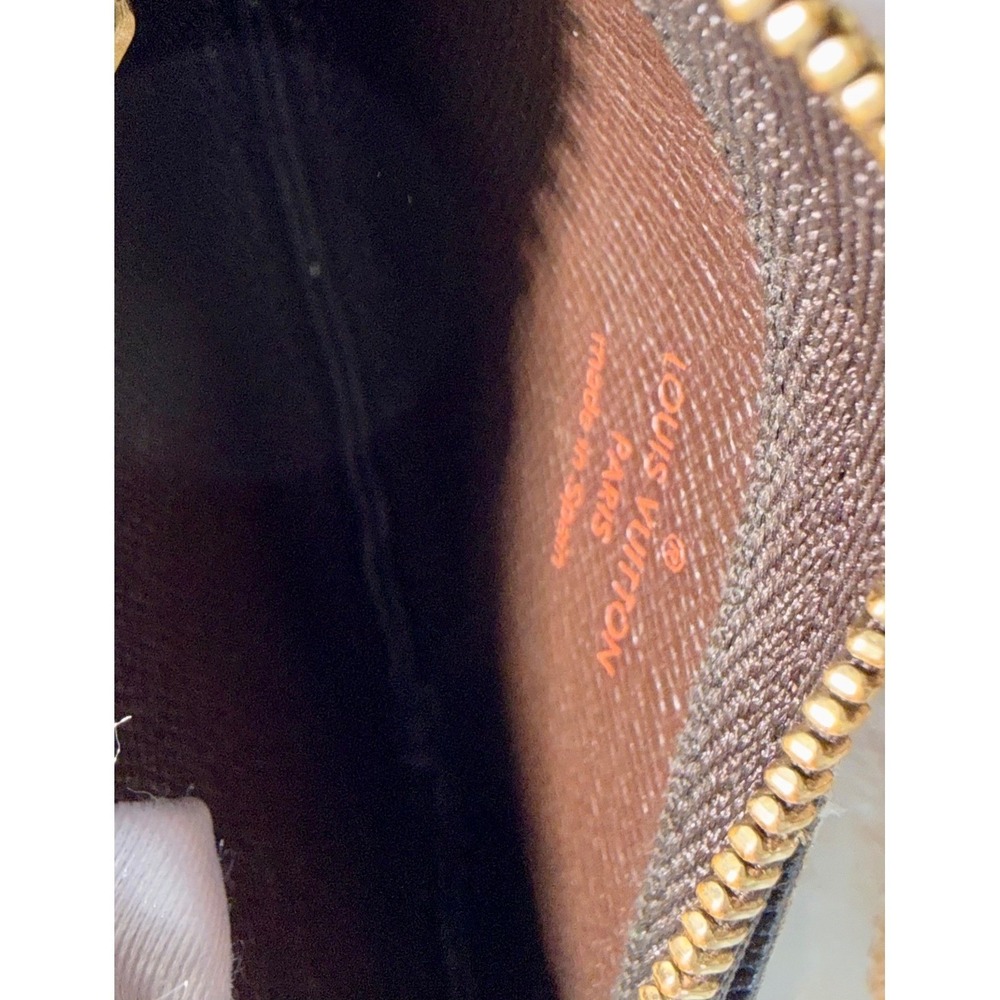 Louis Vuitton Damier Ebene Canvas Key Pouch Holder Wallet - Picture 7 of 8